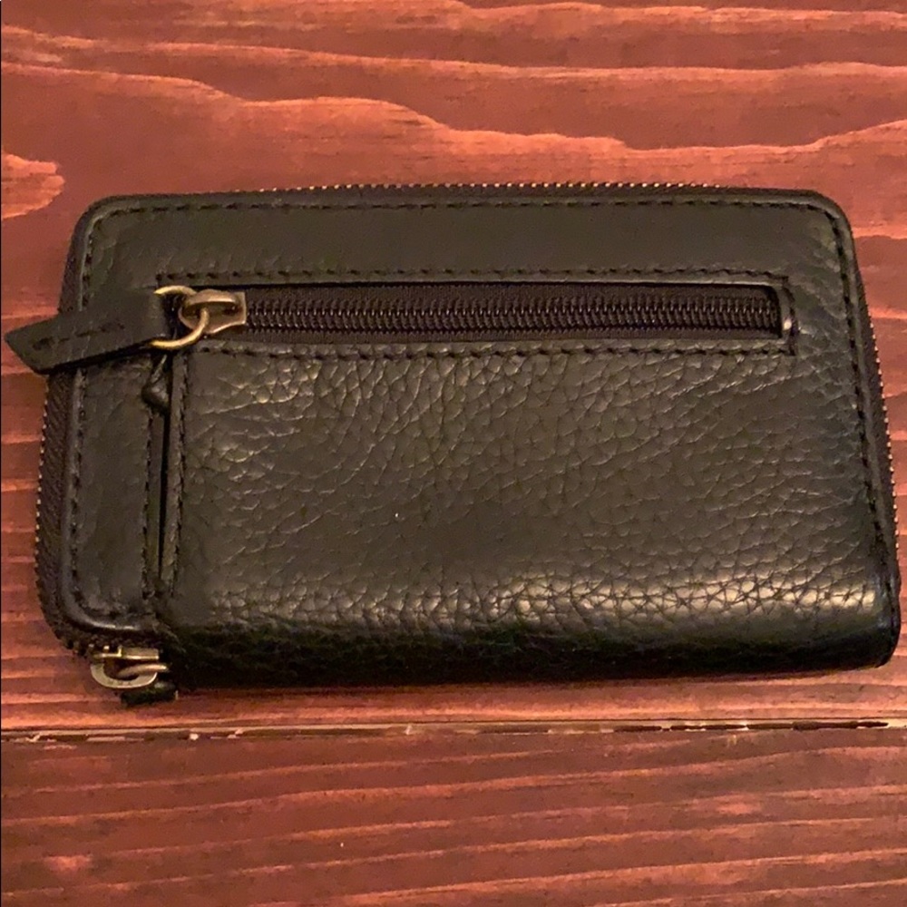 Small Black Fossil Wallet - image 3